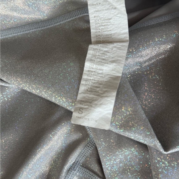 FABILETICS Oasis PureLuxe High-Waisted Leggings Silver - Picture 8 of 12